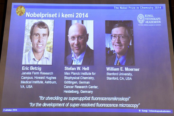 Post image of نتائج جائزة نوبل في الكيمياء 2014