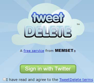         delete all my tweets 